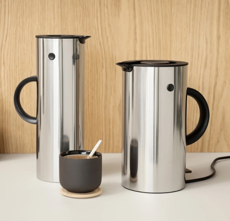 stelton elektrischer Wasserkocher EM77 1,5 ltr steel edelstahl Bild 2